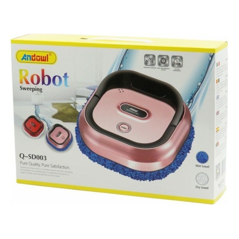 Hongu Robot pulisci lava pavimenti umidificatore Andowl Q-SD003 asp...