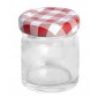 Hongu Vaso barattolo boccaccio base circolare vetro 45 ml con tappi...