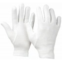 12x paia Guanti da lavoro sotto cotone leggeri bricolage bianchi taglia unica