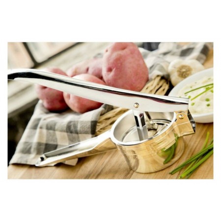 Schiacciapatate manuale pressa pestelli per patate alluminio leggero cucina