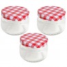 Hongu Vaso barattolo boccaccio base circolare vetro 140 ml con tapp...