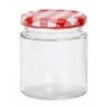 Hongu Vaso barattolo boccaccio base circolare vetro 250 ml con tapp...