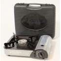 Fornello a Gas da Tavolo 2,2 kw Piezo Cucina Portatile da Campeggio a Cartucce