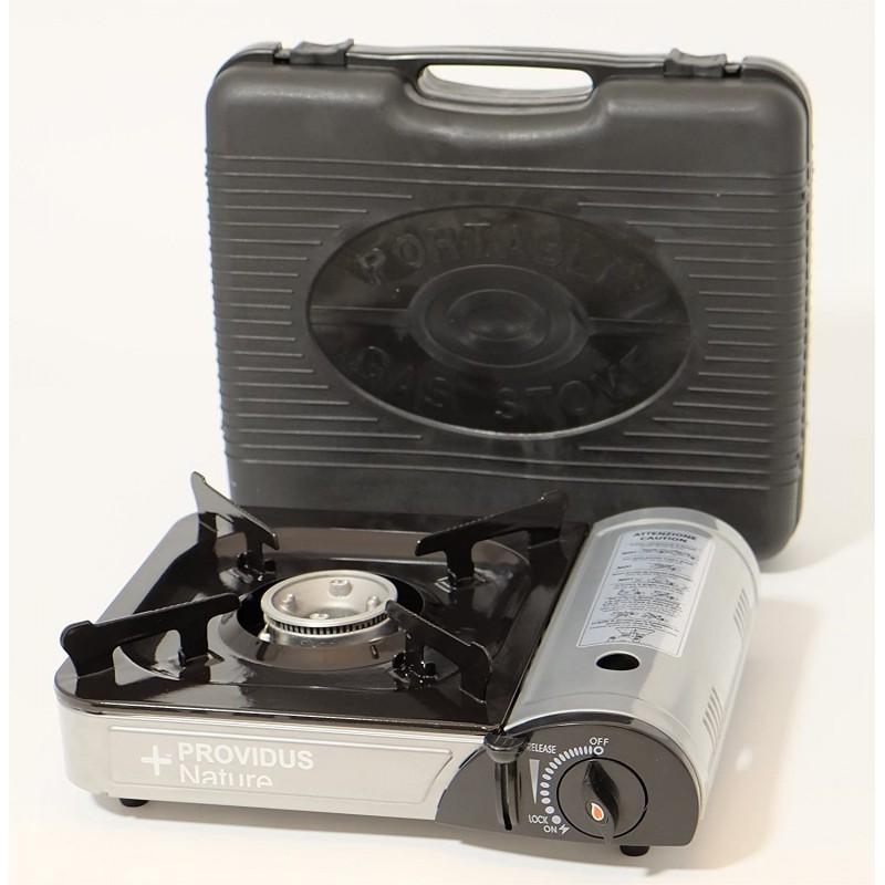 Hongu Fornello a Gas da Tavolo 2,2 kw Piezo Cucina Portatile da Cam...