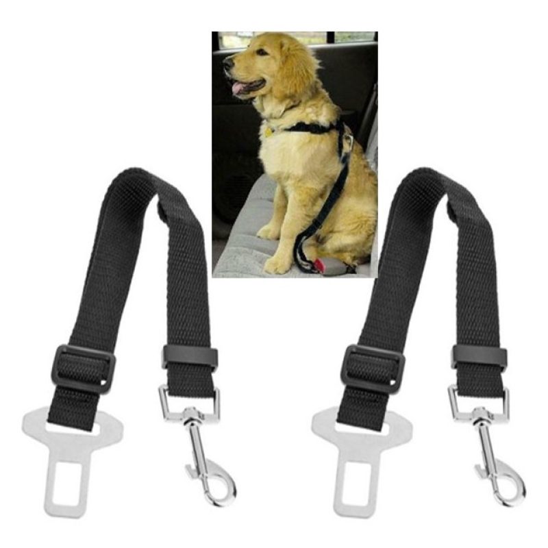 Hongu 2x cintura di sicurezza cani cane guinzaglio regolabile auto ...