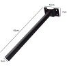 Hongu Staffa palo metallo per lampione stradale solare 45cm univers...