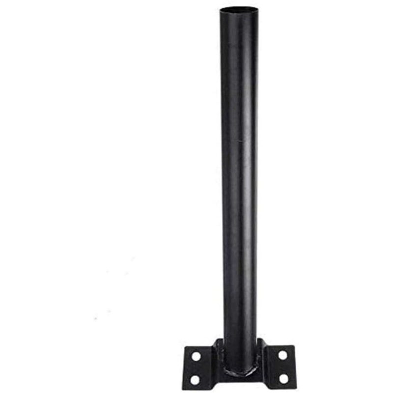 Hongu Staffa palo metallo per lampione stradale solare 45cm univers...
