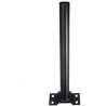 Hongu Staffa palo metallo per lampione stradale solare 45cm univers...