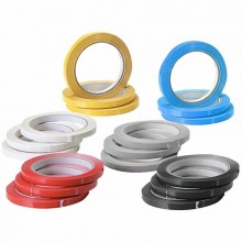 Nastro adesivo auto moto carrozzeria cerchi rosso varie misure vinile stripes