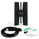 Adattatore ricevitore wifi edup usb pc laptop ricezione segnale wireless 2.4 ghz