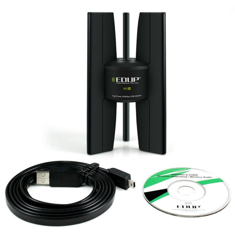 Hongu Adattatore ricevitore wifi edup usb pc laptop ricezione segna...