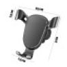 DRIWEI Supporto per smartphone da cruscotto auto porta cellulare re...