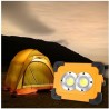 DRIWEI Lampada emergenza 32 LED COB ricaricabile lavoro portatile e...