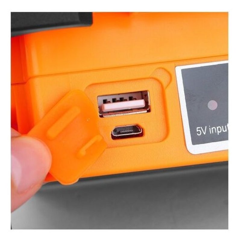 DRIWEI Lampada emergenza 32 LED COB ricaricabile lavoro portatile e...