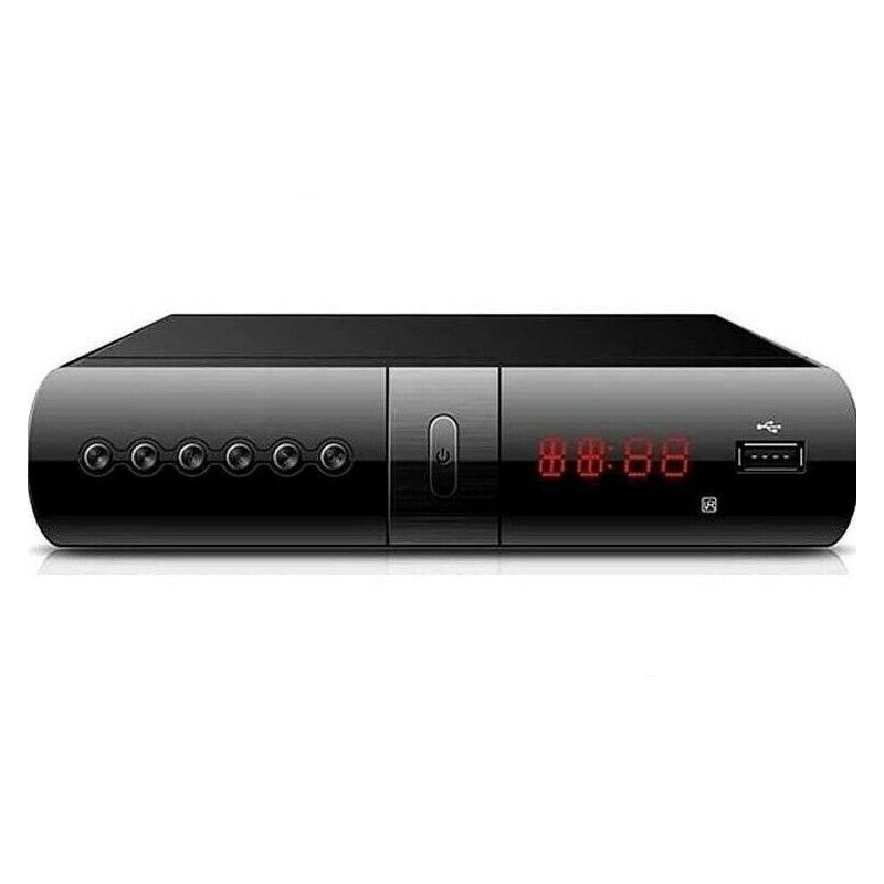 Decoder digitale terrestre ESB DVB-T/T2 HD TV scart HDMI 1080p telecomando QY-H01