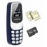 Hongu Mini telefono cellulare tascabile L8star BM10 dual sim blueto...