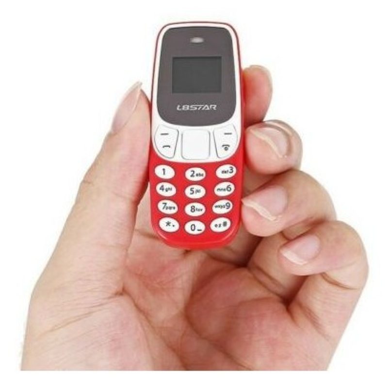 Hongu Mini telefono cellulare tascabile L8star BM10 dual sim blueto...