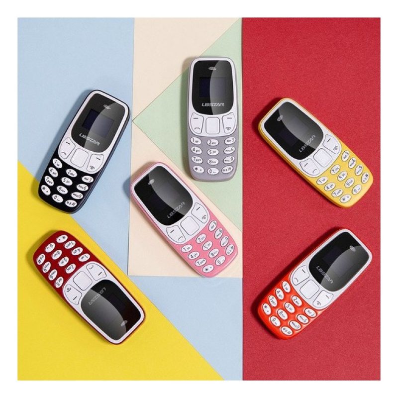 Hongu Mini telefono cellulare tascabile L8star BM10 dual sim blueto...
