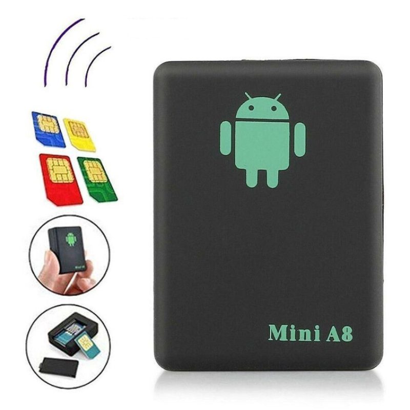Hongu Mini A8 USB GPS Tracker Satellitare Antifurto GSM/GPRS locali...