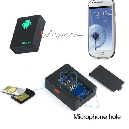 Mini A8 USB GPS Tracker Satellitare Antifurto GSM/GPRS localizzatore vocale GSM