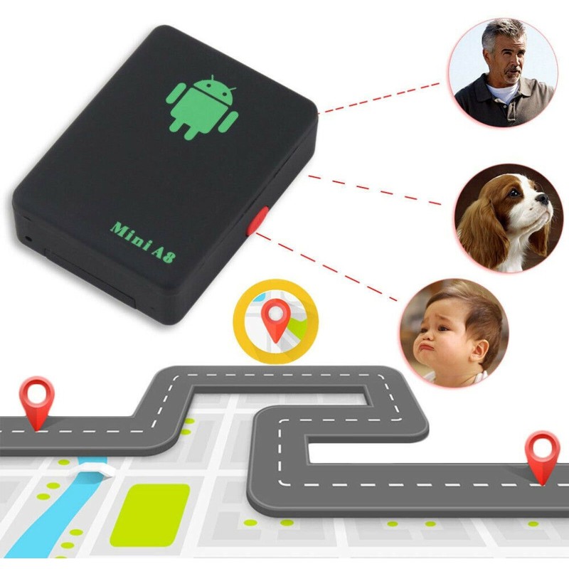 Hongu Mini A8 USB GPS Tracker Satellitare Antifurto GSM/GPRS locali...