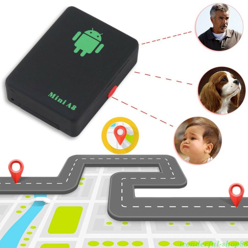 Hongu Mini A8 USB GPS Tracker Satellitare Antifurto GSM/GPRS locali...