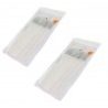 2 set 15 pennelli di precisione manicure ricostruzione decorazione unghie nail