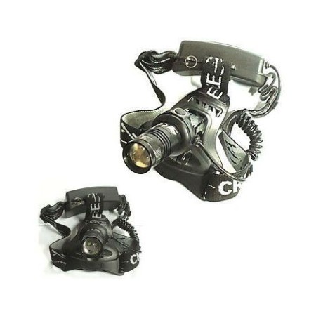 Lampada frontale USB ricaricabile torcia a LED luce testa professionale TE-B0077