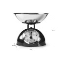Bilancia Driwei da cucina digitale stile retro da 25 gr a 5 kg ciotola b33