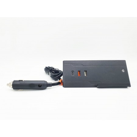 Multipresa caricabatterie da auto accendisigari USB wireless stazione ricarica
