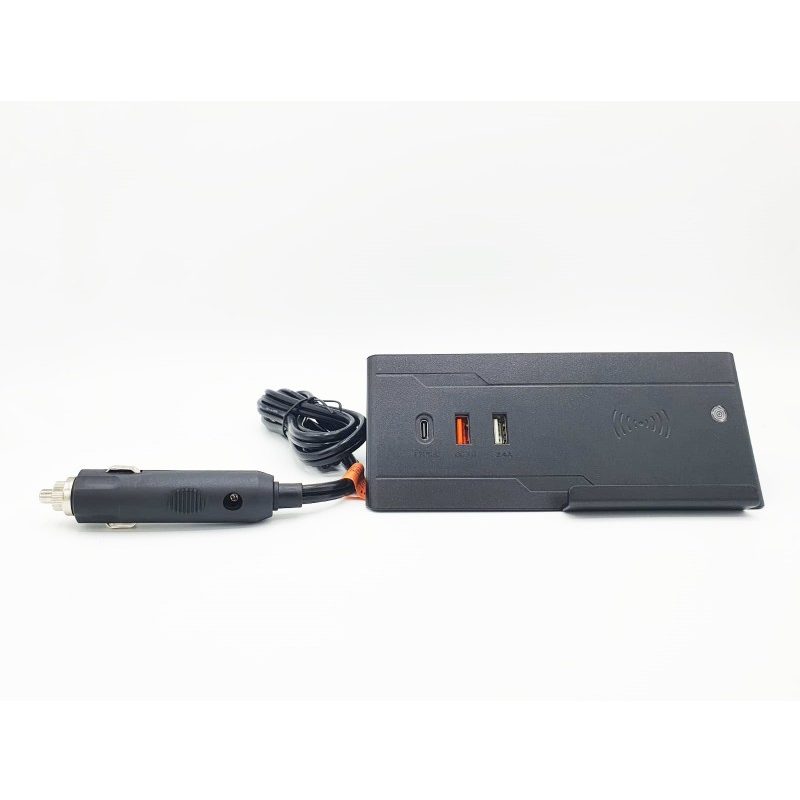 Hongu Multipresa caricabatterie da auto accendisigari USB wireless ...