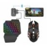 Kit tastiera mouse gaming smartphone tablet giochi video game bluet...
