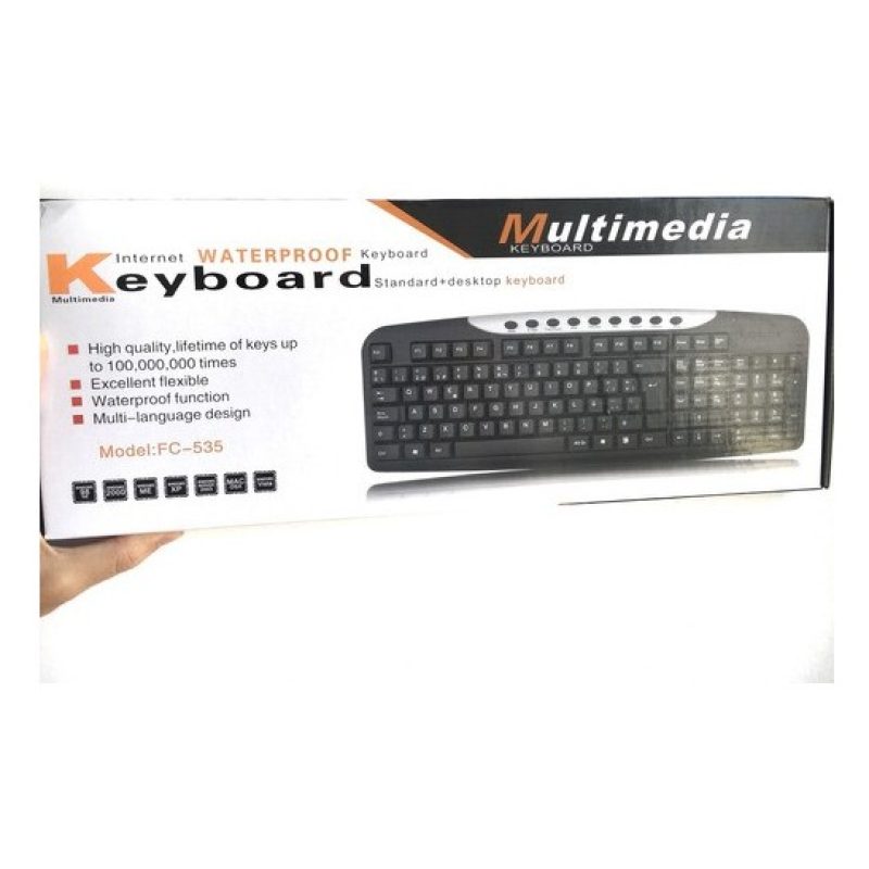 Hongu Tastiera resistente acqua impermeabile waterproof USB pc gioc...