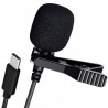Hongu Microfono lavalier lighting aux miscro usb smartphone cellula...