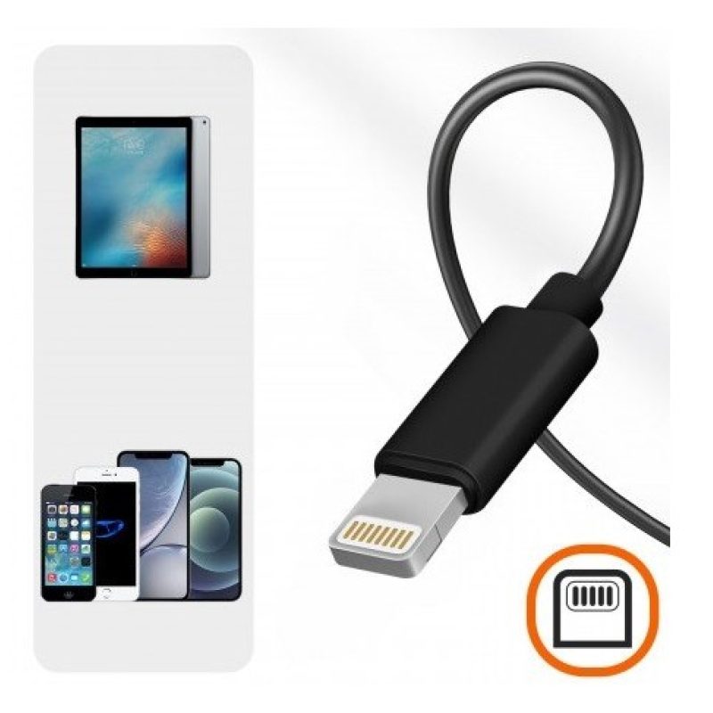 Hongu Microfono lavalier lighting aux miscro usb smartphone cellula...