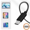 Hongu Microfono lavalier lighting aux miscro usb smartphone cellula...