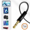 Hongu Microfono lavalier lighting aux miscro usb smartphone cellula...