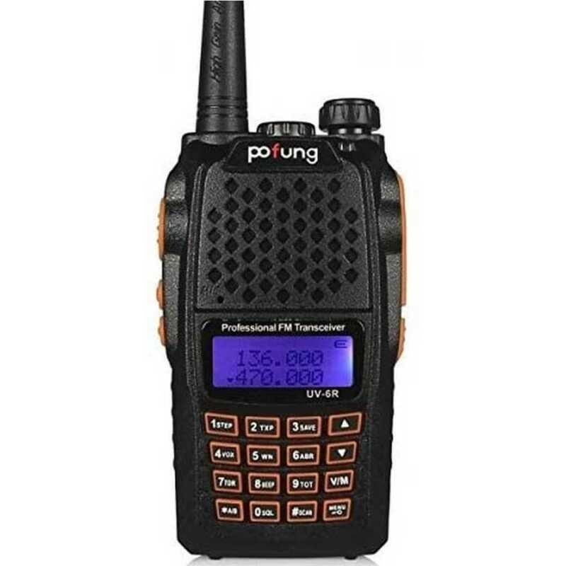 Hongu Ricetrasmittente dual band baofeng / pofung uv-6r vhf uhf 5w ...