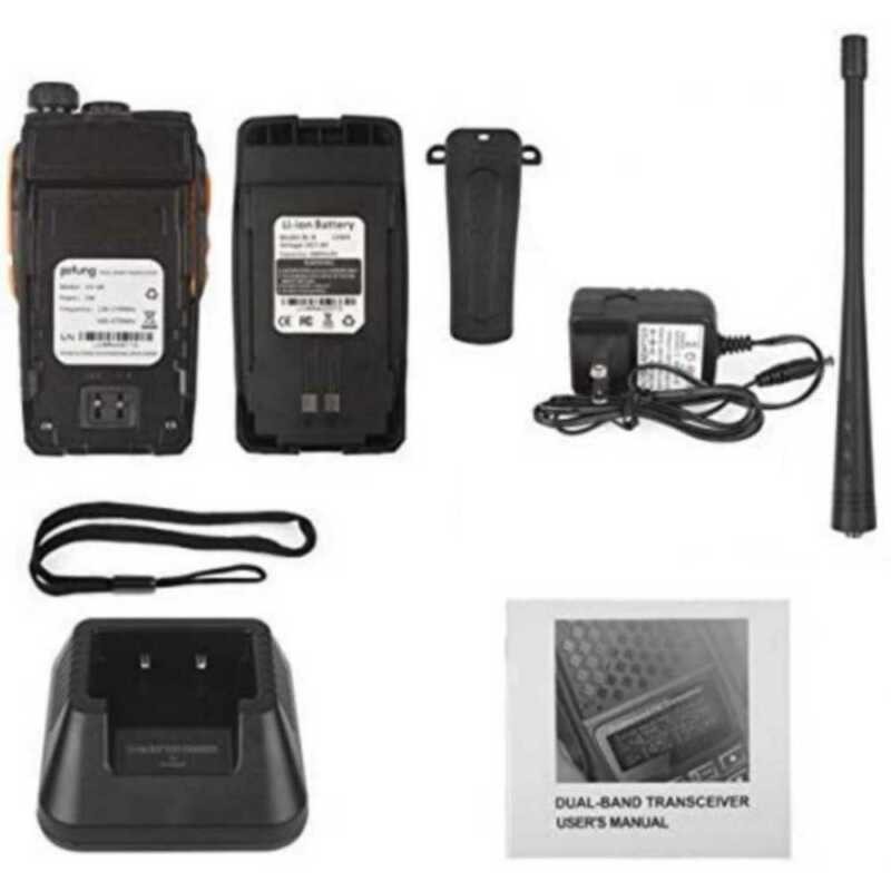 Hongu Ricetrasmittente dual band baofeng / pofung uv-6r vhf uhf 5w ...