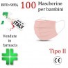 APC Mask Collection 100x MASCHERINE TIPO II BAMBINI CERTIFICATE CE ...