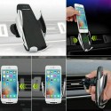 Supporto cellulare carica batterie wireless da macchina auto charger smartphone