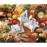 Affetta frutta verdura spirale spiral slicer affettatore spirale taglia verdura