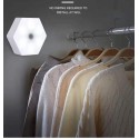 3 faretti esagonale RGB lampada luce a led  telecomando controllo remoto armadio