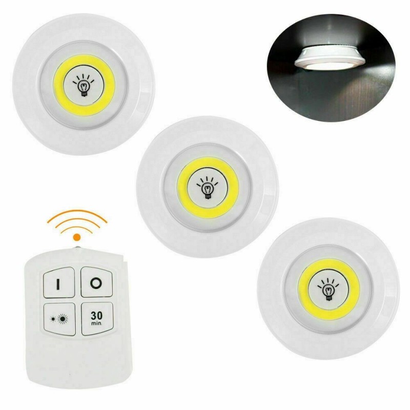 Hongu 3x faretto lampada punto luce a LED con telecomando controllo...