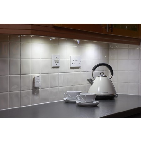 3x faretto lampada punto luce a LED con telecomando controllo remoto armadio