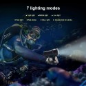 Torcia sub subacquea 20000 lumen manico caricatore immersioni scuba escursioni