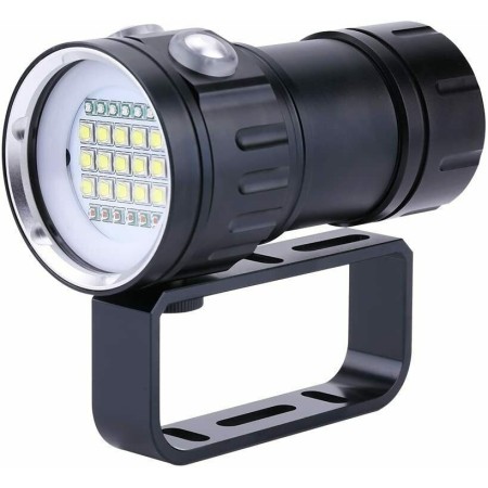 Torcia sub subacquea 20000 lumen manico caricatore immersioni scuba escursioni