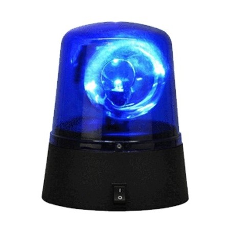 Lampeggiante led polizia festa luce rossa blu party casa psichedelica batterie