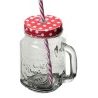 Hongu Bicchieri bicchiere vetro brocca con manico multicolore set 2...