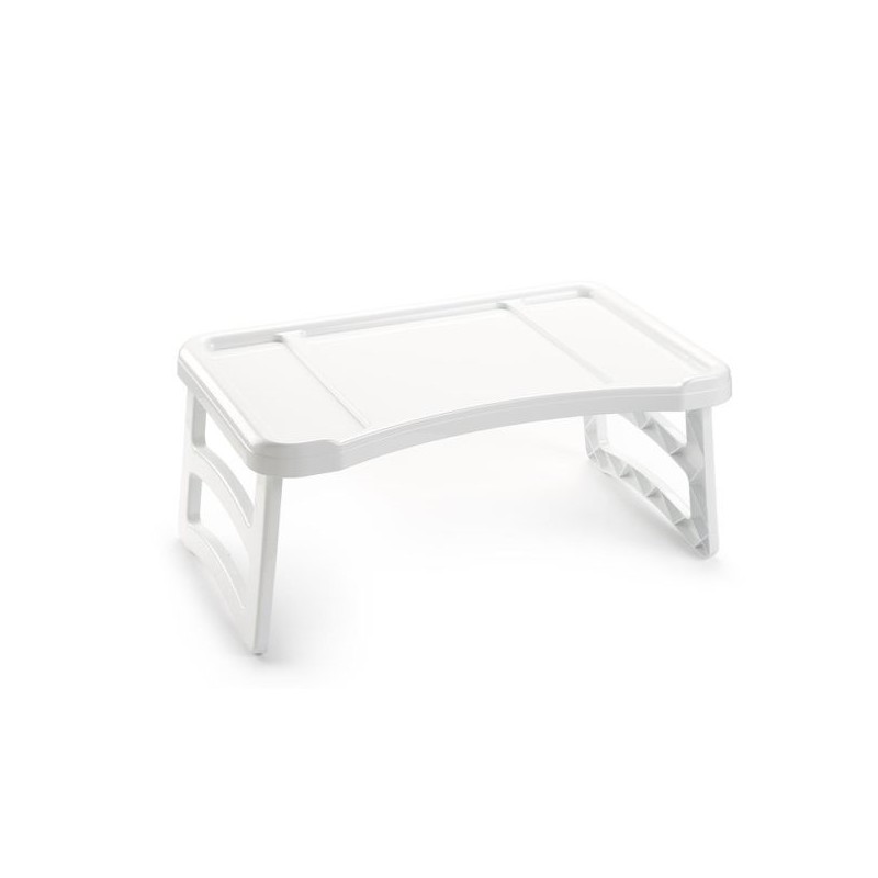 Vassoio da letto plastica pieghevole richiudibile 51x33x23,5 cm colazione pranzo